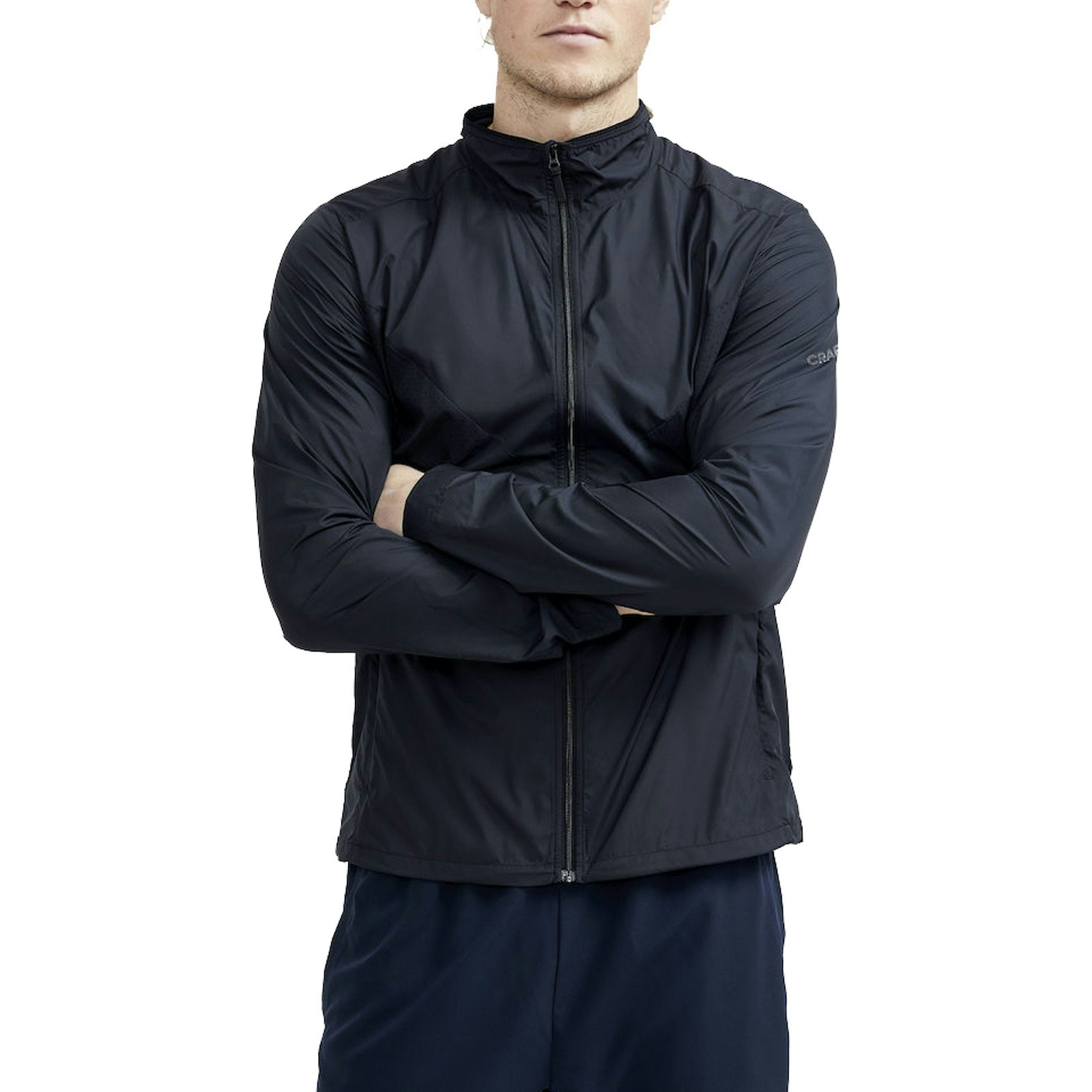 Craft Hardloopjassen zwart