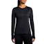 Brooks Luxe Shirt Dames Zwart