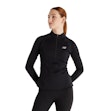 New Balance Athletics Heat Grid Half Zip Shirt Dames Zwart