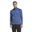 adidas Terrex Polarfleece Full Zip Jacket Heren Blauw