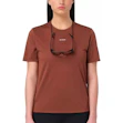 Salomon Shakeout Core T-shirt Dames Bruin