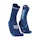 Compressport Pro Racing Socks V4.0 Run High Blauw