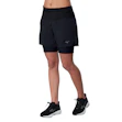 Mizuno Trail Multipocket 2-in-1 Shorts Dames Zwart