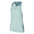 Mizuno Tech Light Singlet Dames Blauw