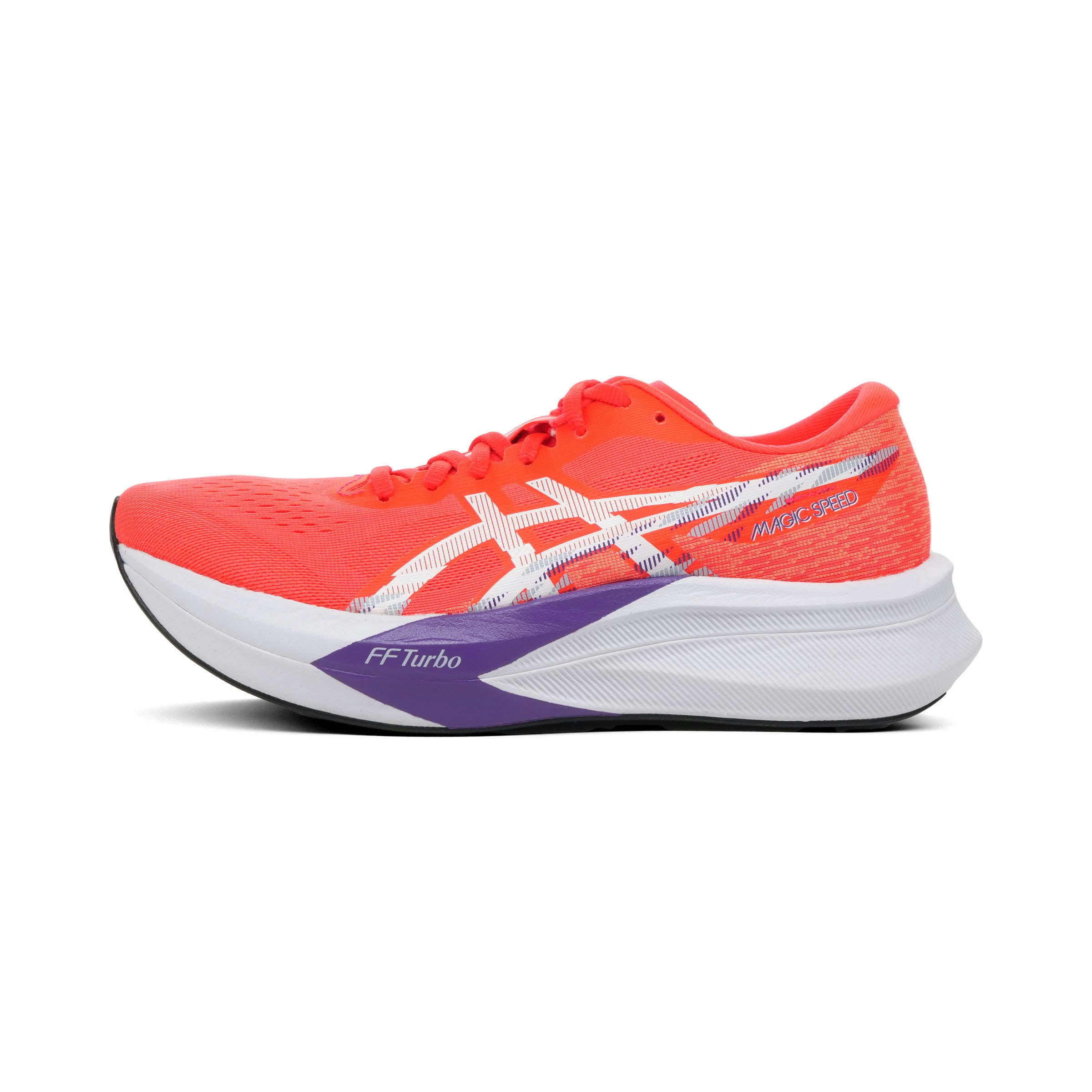 Asics Magic Speed hardloopschoenen fluororanje en oranje