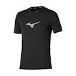 Mizuno Core Runbird T-shirt Dames Zwart