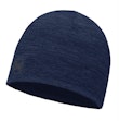 Buff Lightweight Merino Wool Hat Solid Denim Blauw