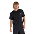 New Balance Sport T-shirt Heren Zwart