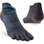 Injinji Run Lightweight No-Show Socks Unisex Zwart