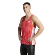 adidas Adizero Singlet Heren Rood