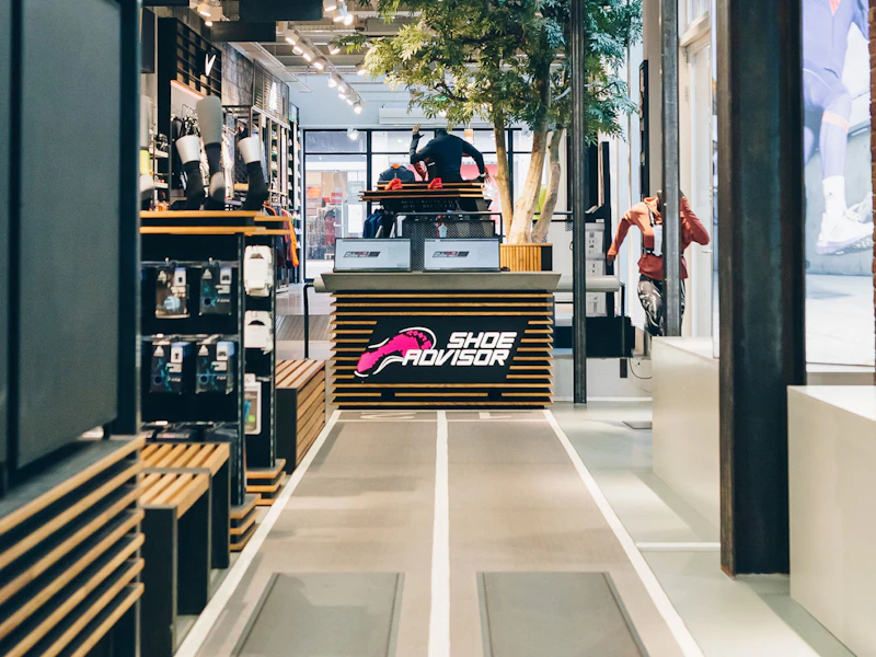 Front view of the shop in Alkmaar