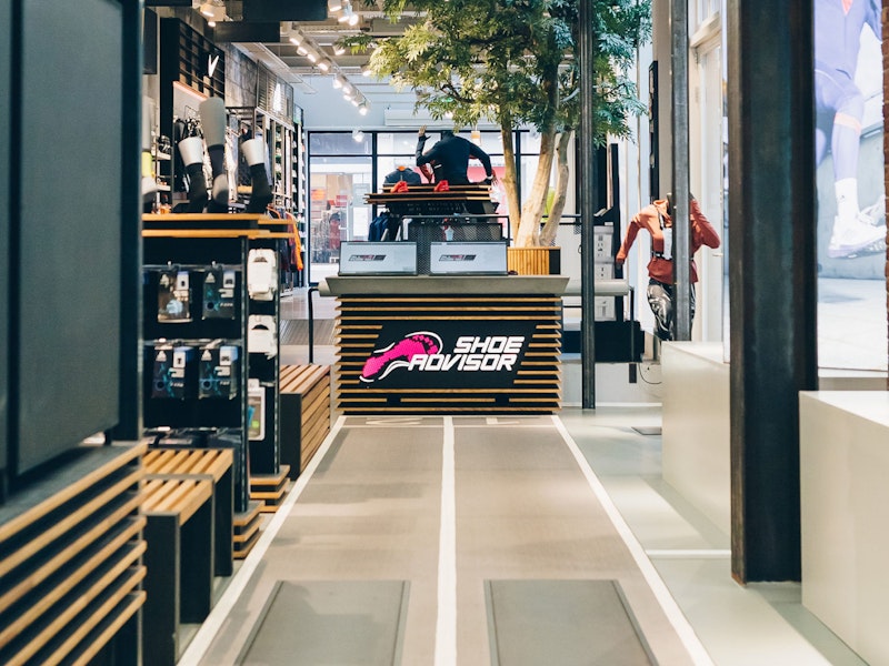 Vooraanzicht van de winkel in Alkmaar