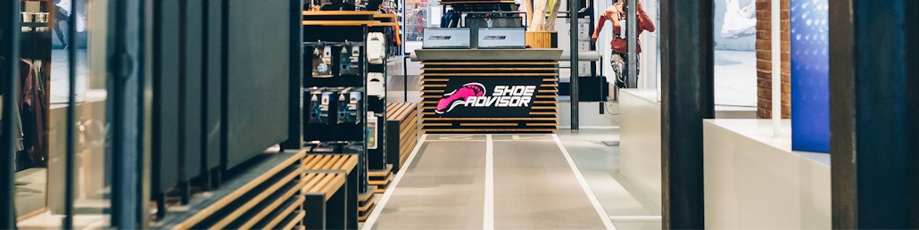 Vooraanzicht van de winkel in Alkmaar