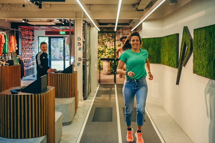 Loopanalyse in de winkel